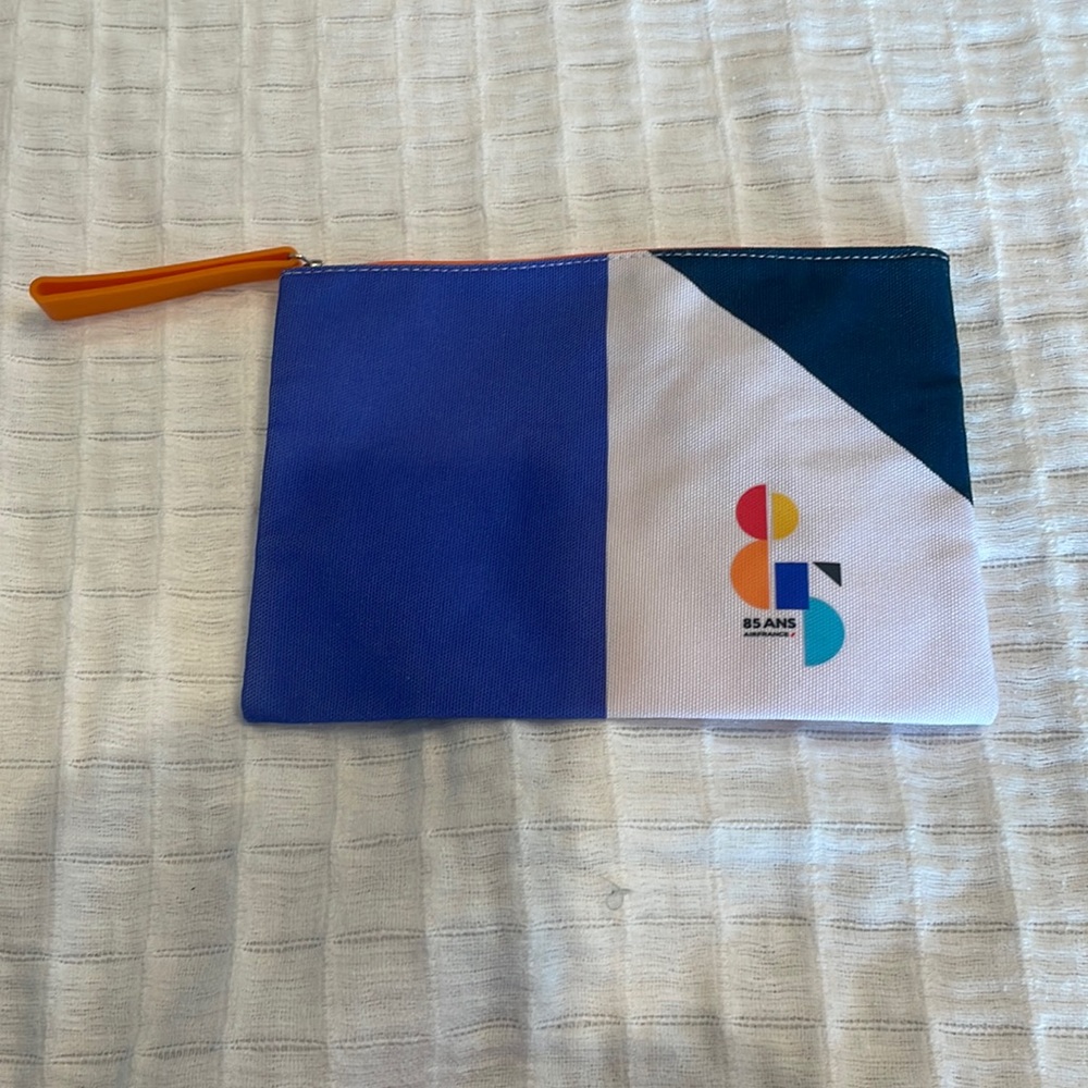 Air France 85 years toiletry bag cosmetic pouch accessory amenity first class
